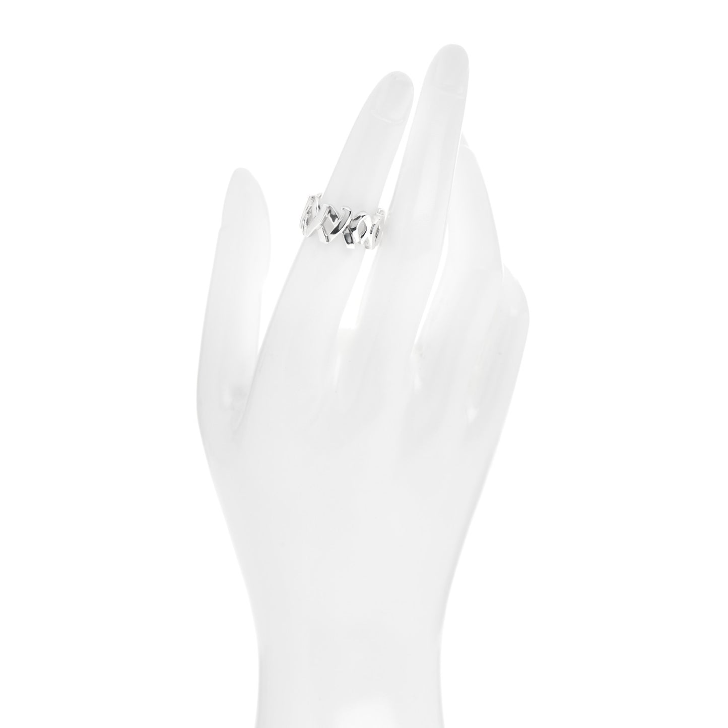 Sterling Silver Paloma Picasso Love Kisses Ring 50 5.5