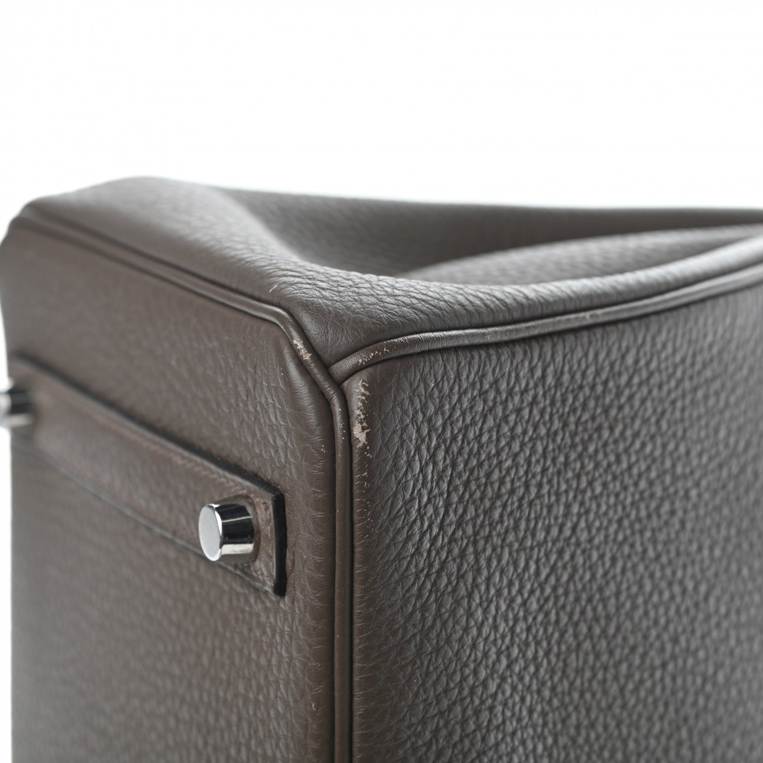 Hermes Togo Birkin 30 Etain 12 of 14