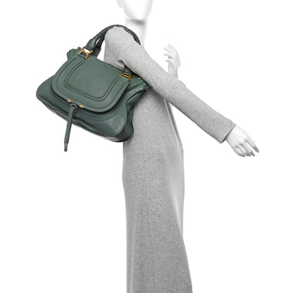 Chloe Calfskin Medium Marcie Satchel Icy Mint 2 of 14
