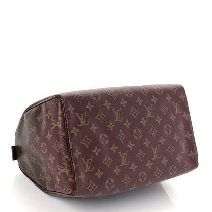 Louis Vuitton Monogram Mirage Speedy 30 Bordeaux 4 of 9