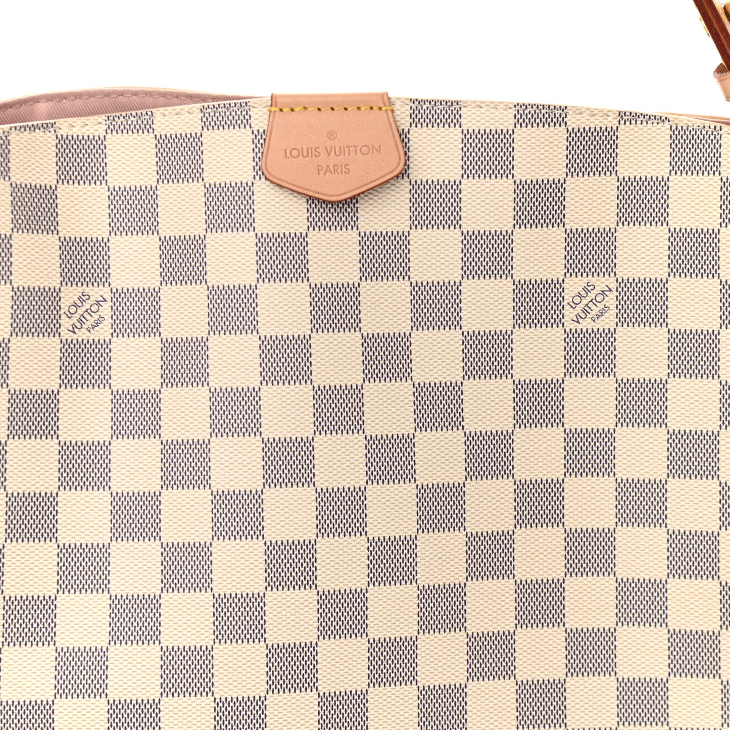Damier Azur Graceful PM Rose Ballerine