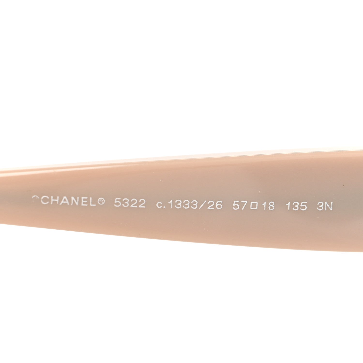 Chanel Acetate CC Sunglasses 5322 Black Beige 5 of 8