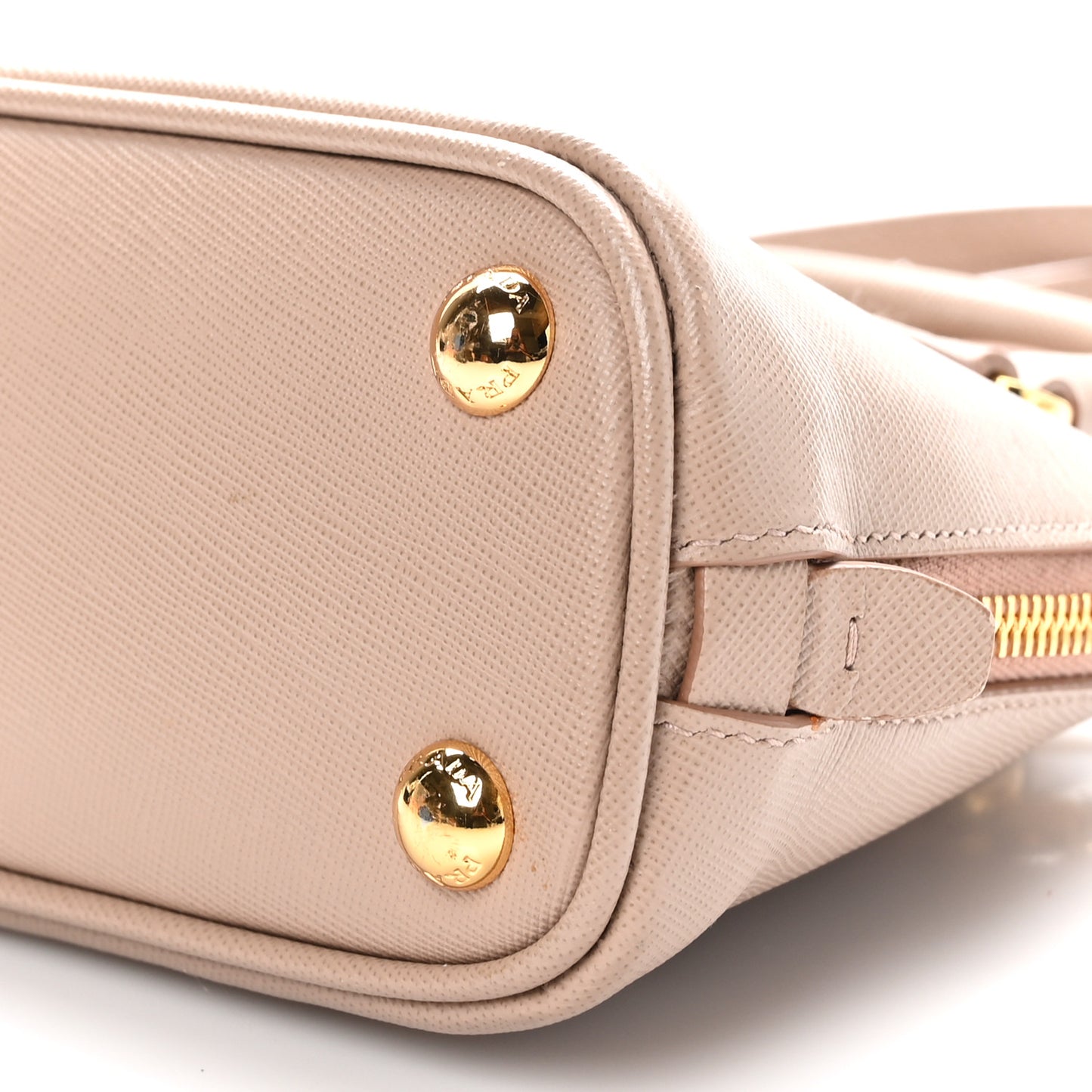 Saffiano Lux Mini Promenade Tote Cammeo