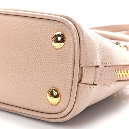 Prada Saffiano Lux Mini Promenade Tote Cammeo 9 of 9