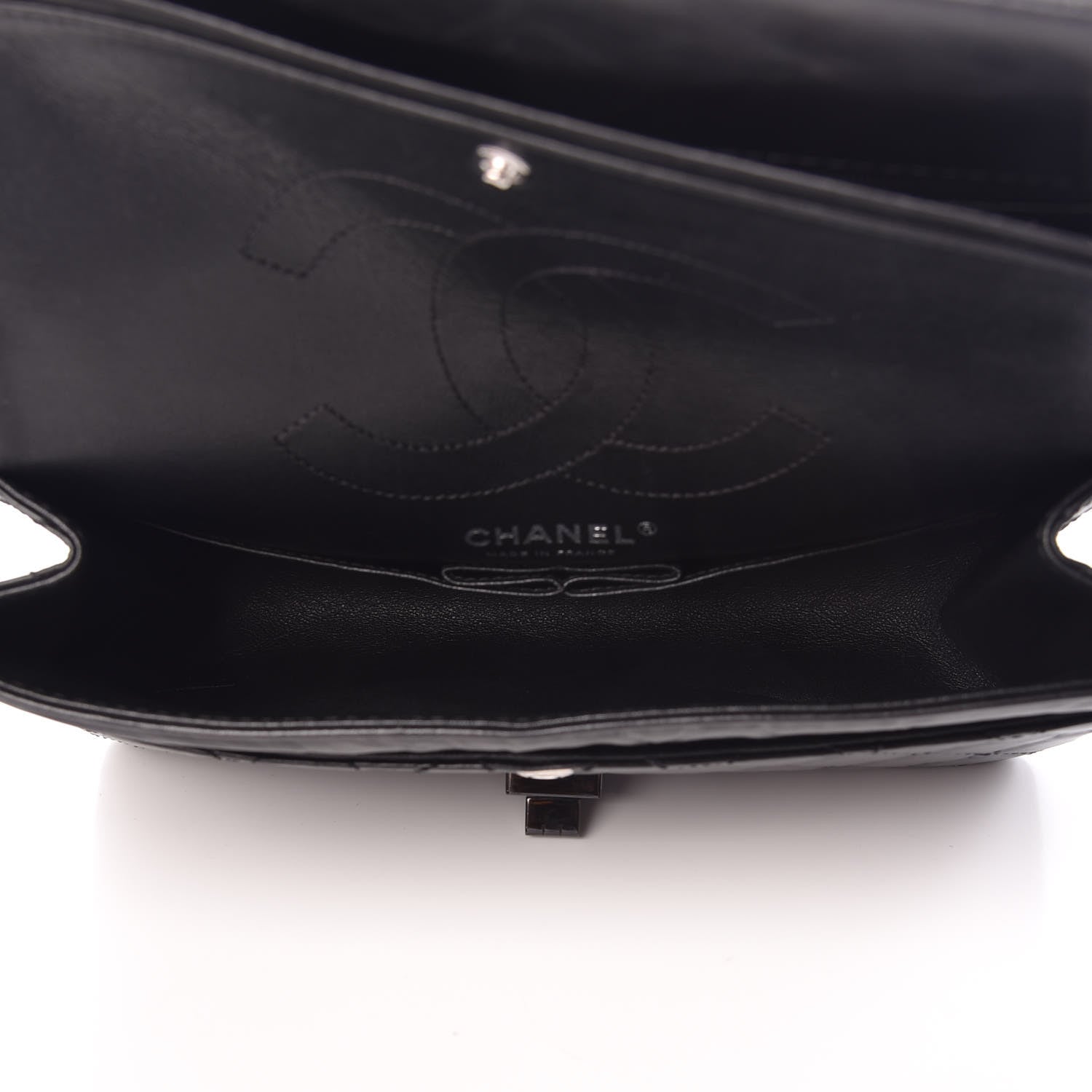 Chanel Aged Calfskin Quilted 2.55 Reissue 225 Flap So Black 6 of 13