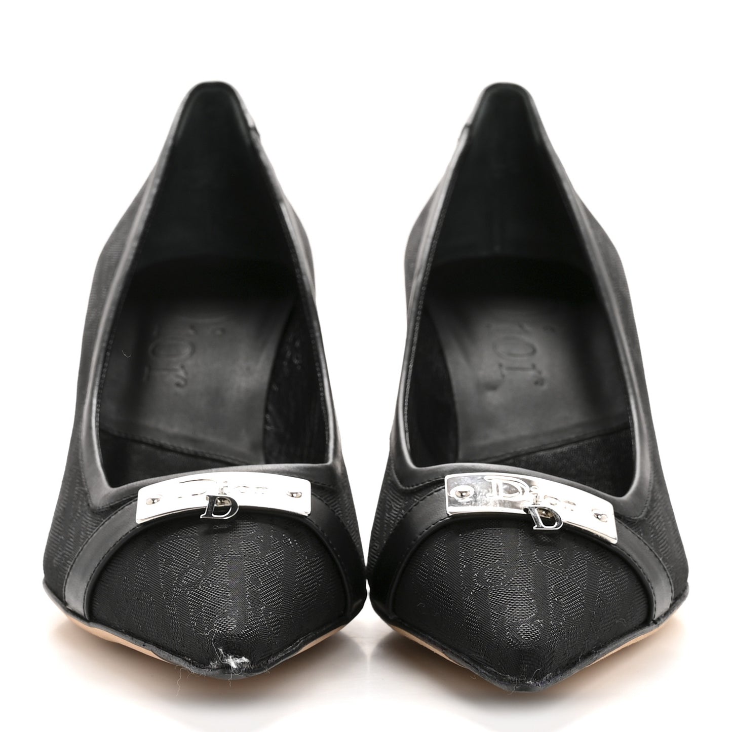 Oblique Canvas Street Chic Pumps 37 Black