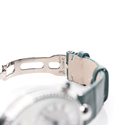 Breguet 18K White Gold Alligator Diamond Bezel Mother of Pearl 29mm Reine de Naples Automatic Watch 8908 6 of 9