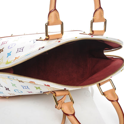 Louis Vuitton Monogram Multicolor Alma White 5 of 6