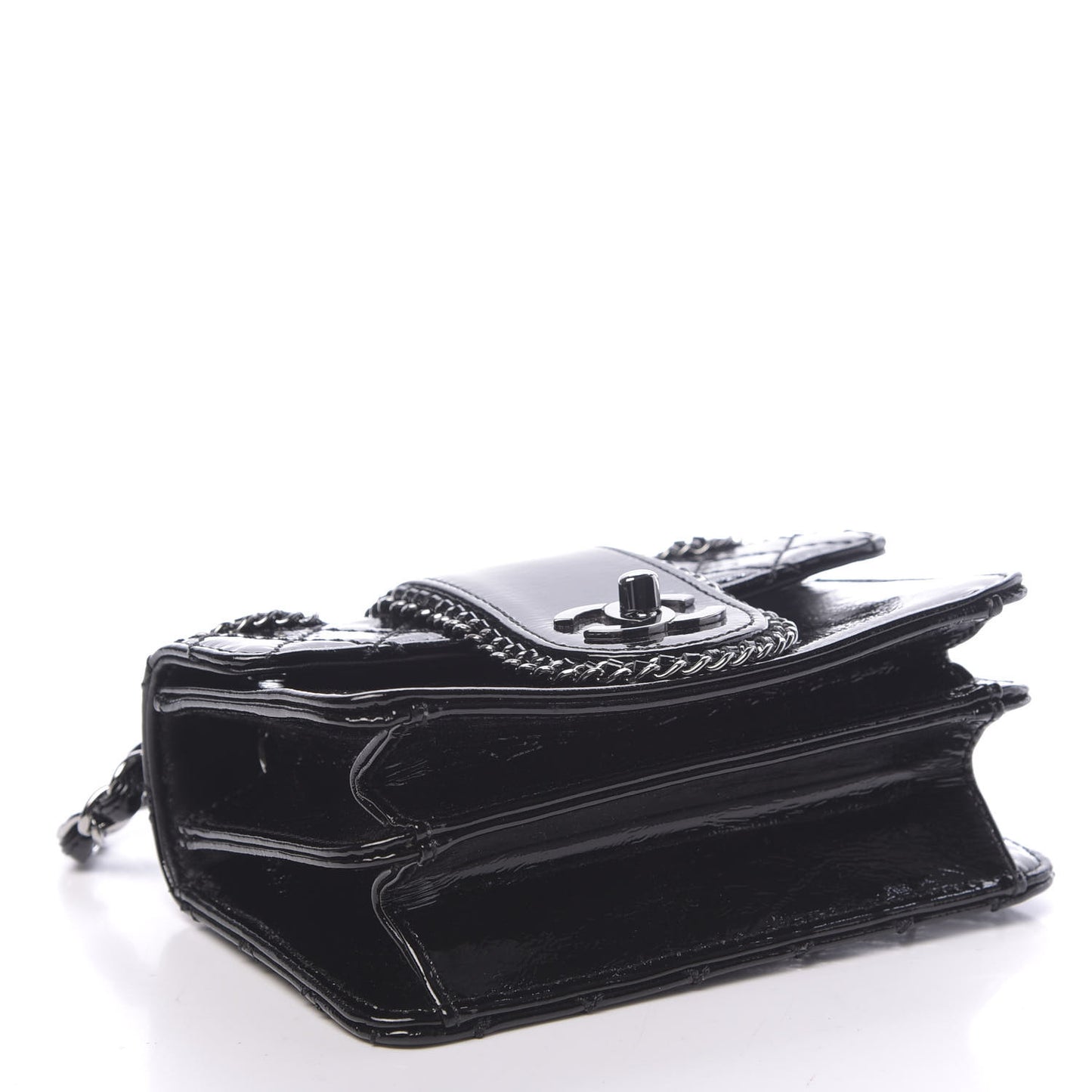Patent Mini Madison Flap Black