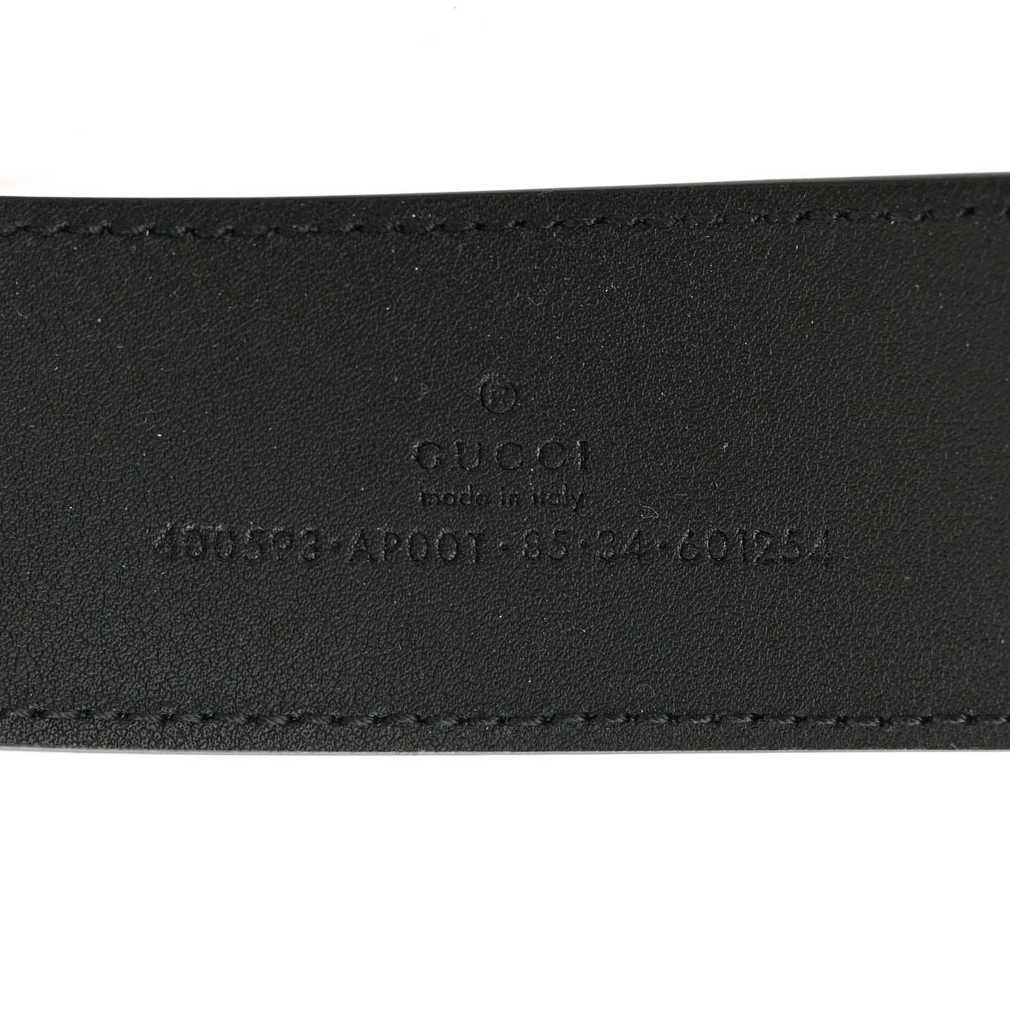 Calfskin Double G 40mm Belt 85 34 Black