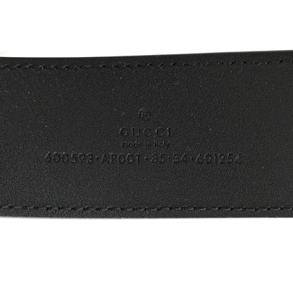 Gucci Calfskin Double G 40mm Belt 85 34 Black 3 of 3