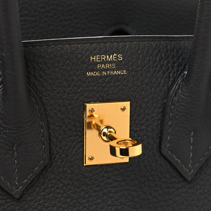 Hermes Togo Birkin 25 Graphite 6 of 13