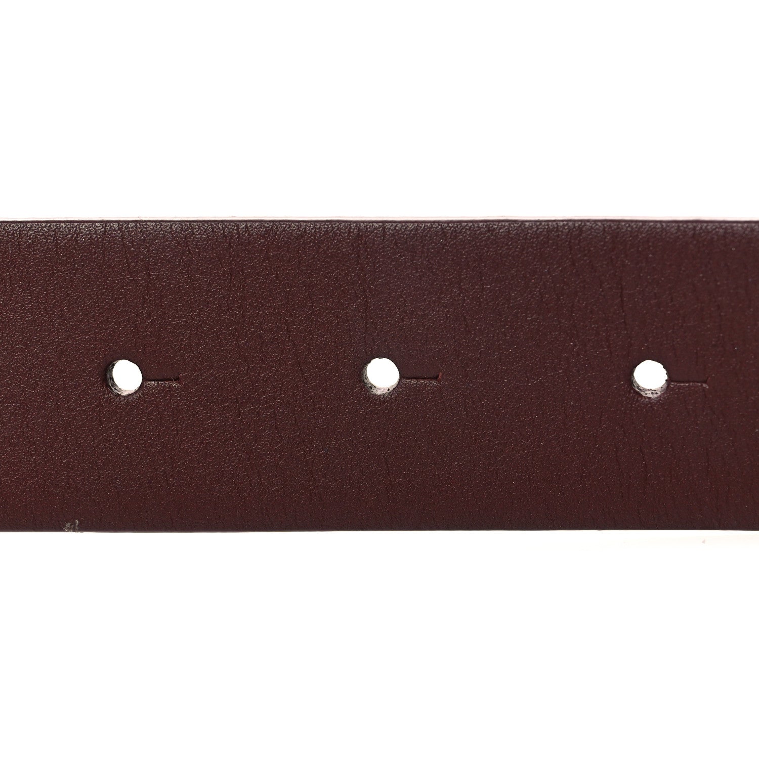 Chanel Calfskin CC Reversible Belt 90 Black Burgundy 4 of 7