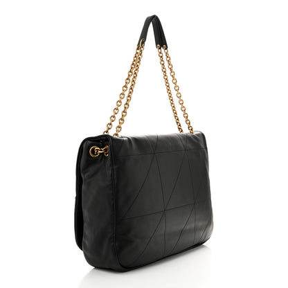 Saint Laurent Lambskin Matelasse Monogram Large Jamie 4.3 Black 3 of 10