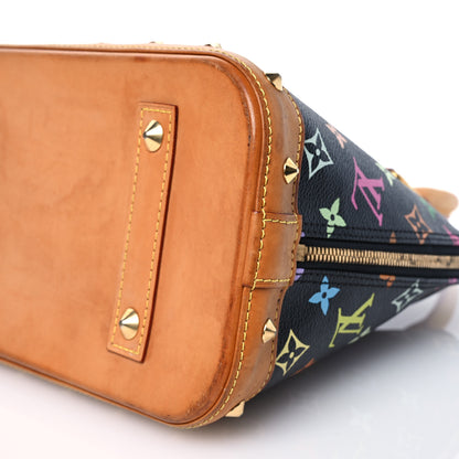 Louis Vuitton Monogram Multicolor Alma PM Black 10 of 18