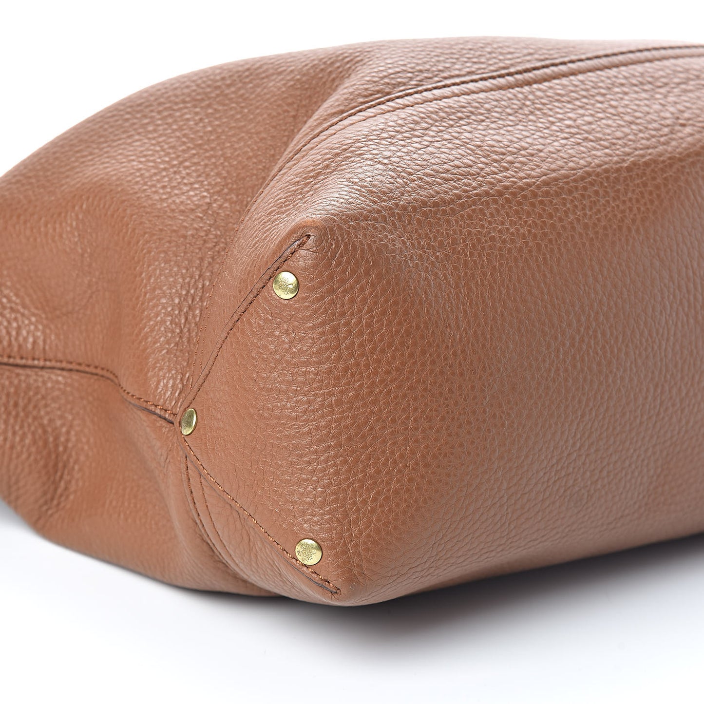 Spongy Pebbled Calfskin Effie Hobo Oak