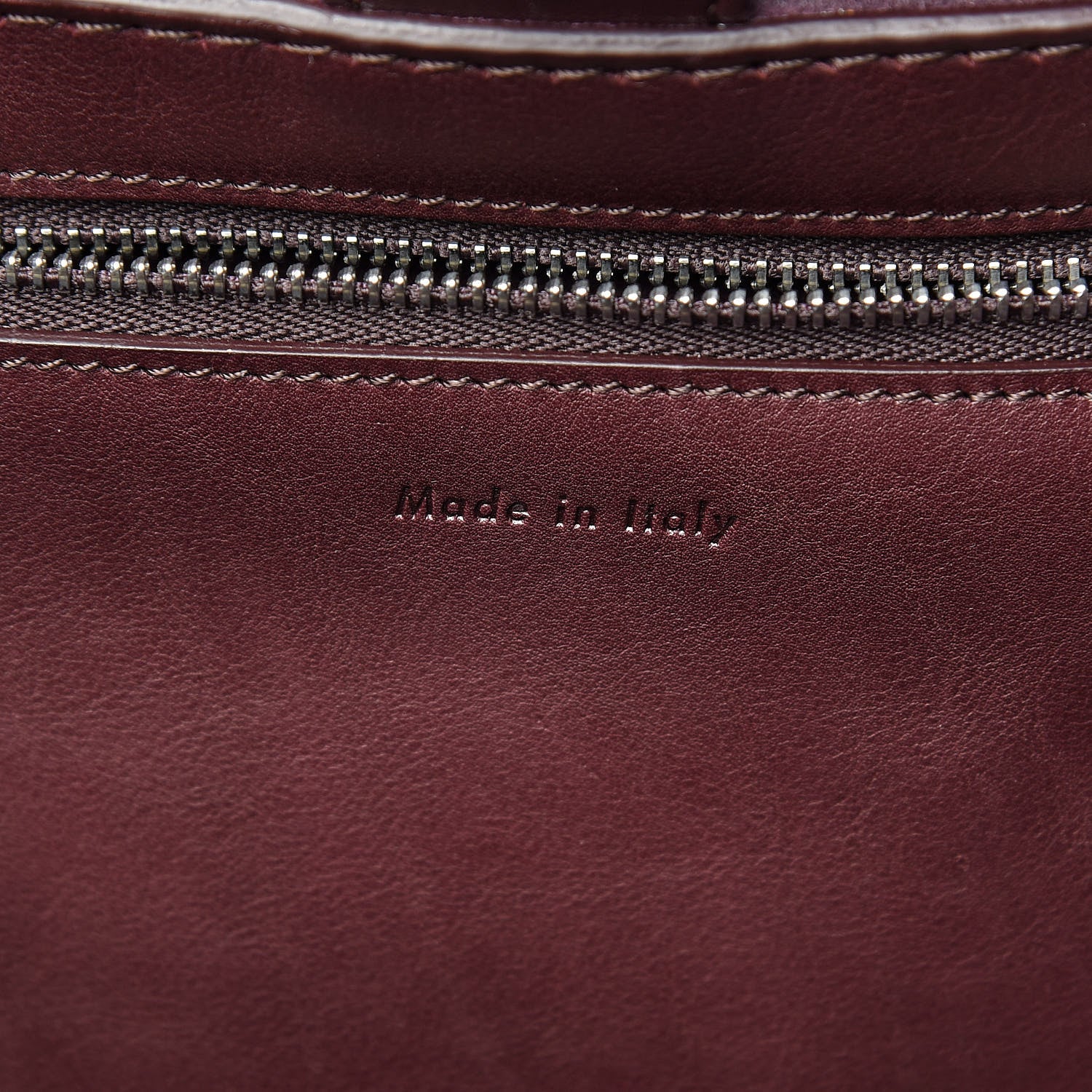 Celine Smooth Calfskin Small Big Bag Burgundy 7 of 13