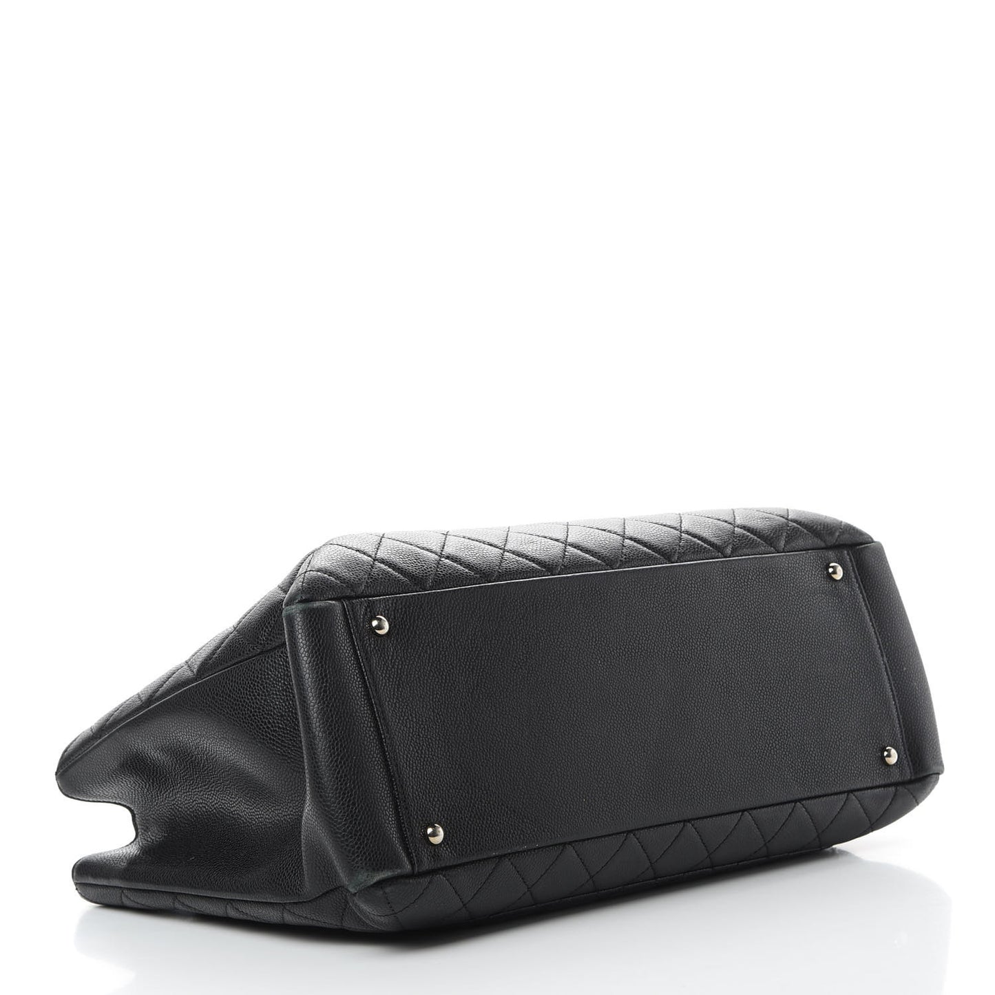 Caviar Quilted XL Grand Shopping Tote GST Black