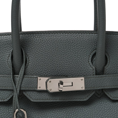 Hermes Togo Birkin 30 Vert Amande 8 of 10