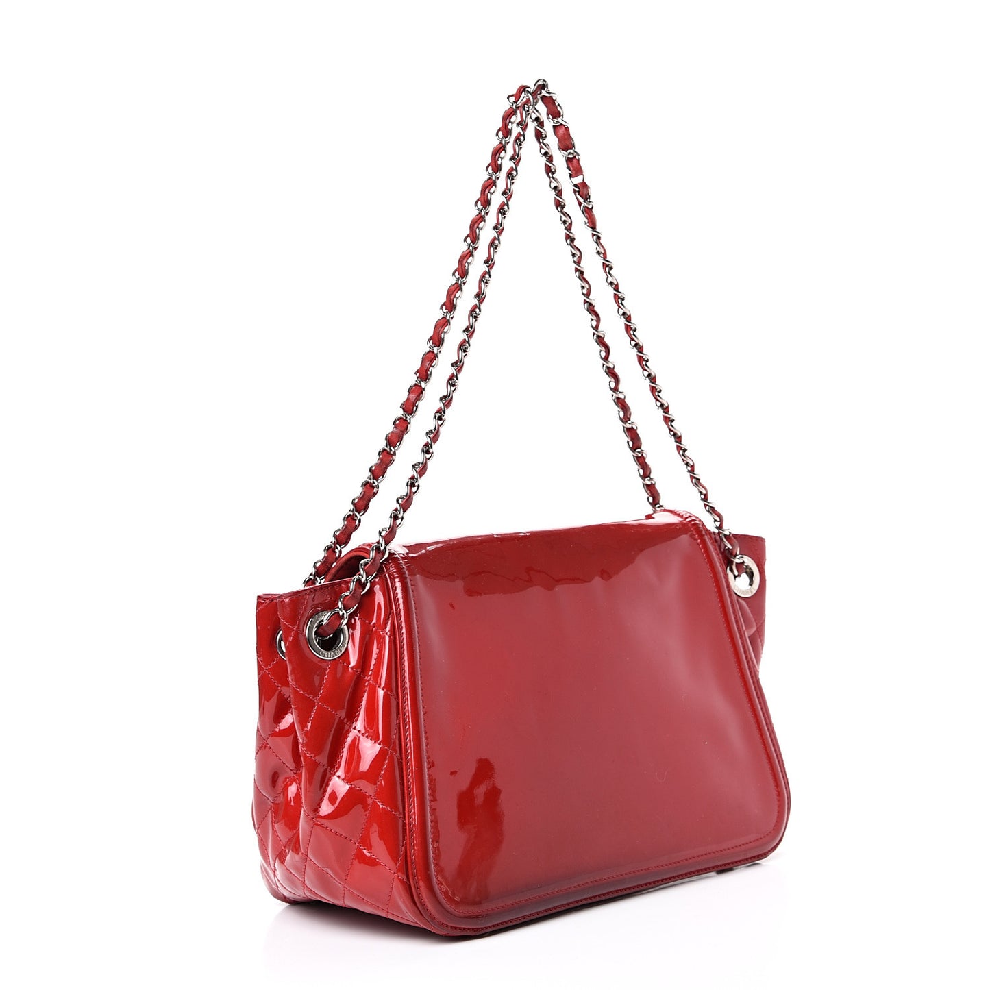 Vinyl CC Lipstick Accordion Flap Red