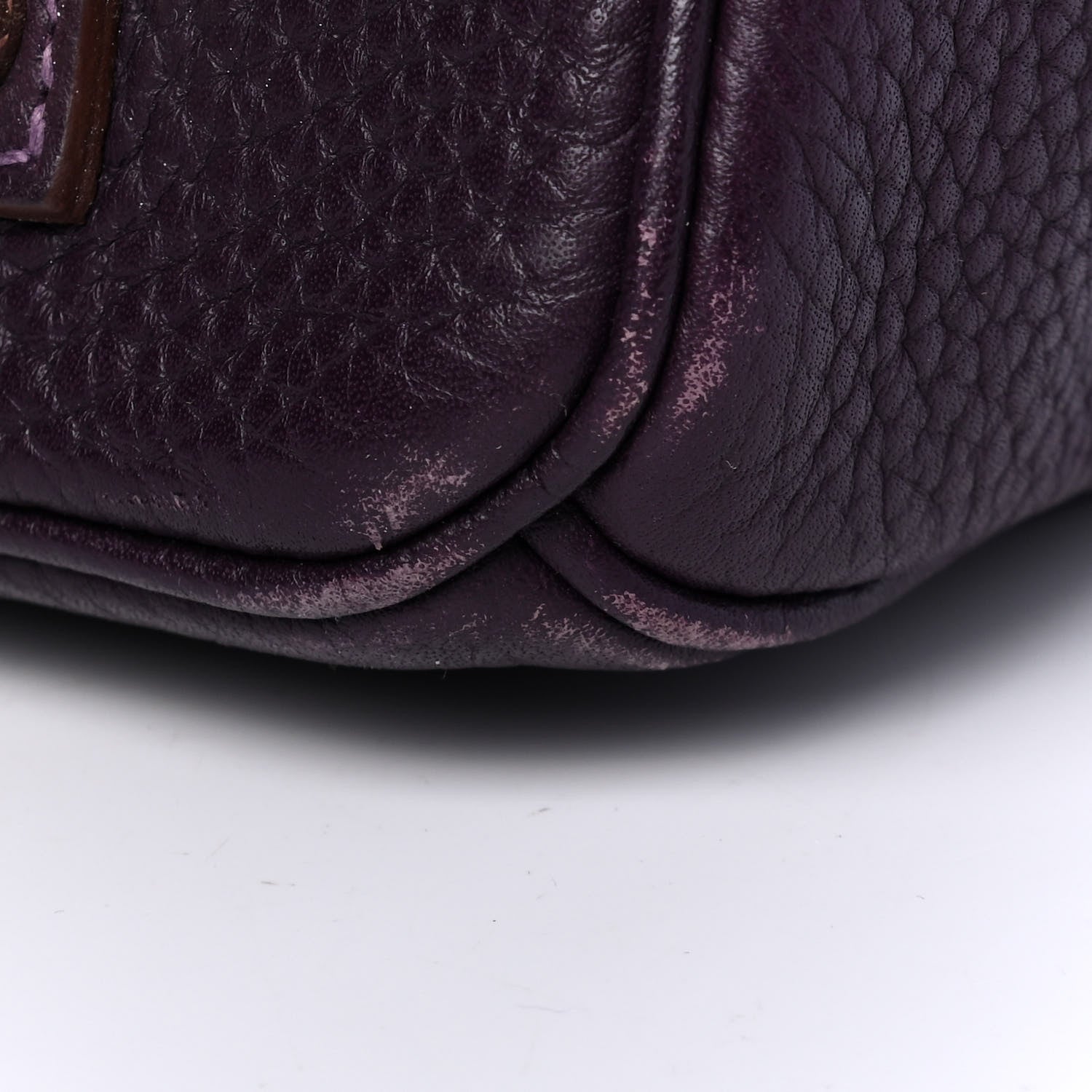 Hermes Taurillon Clemence Birkin 35 Raisin 10 of 12