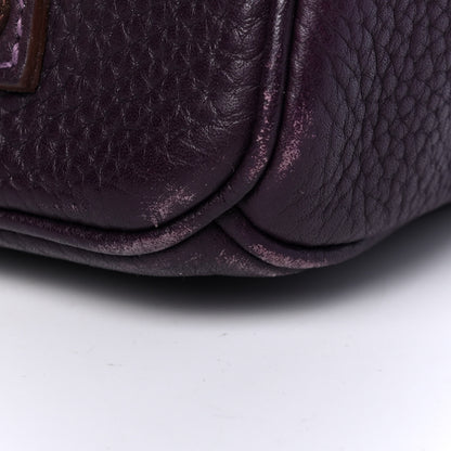Hermes Taurillon Clemence Birkin 35 Raisin 10 of 12