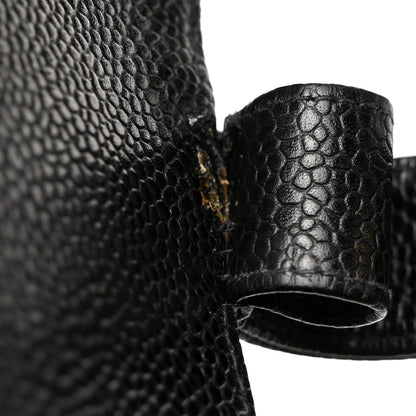 Chanel Caviar CC Medium Ring Agenda Planner Black 9 of 9