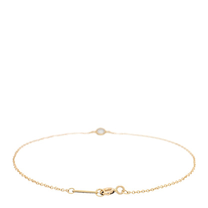 Tiffany 18K Yellow Gold Diamond .08ct Elsa Peretti Diamonds By The Yard Bracelet 2 of 3
