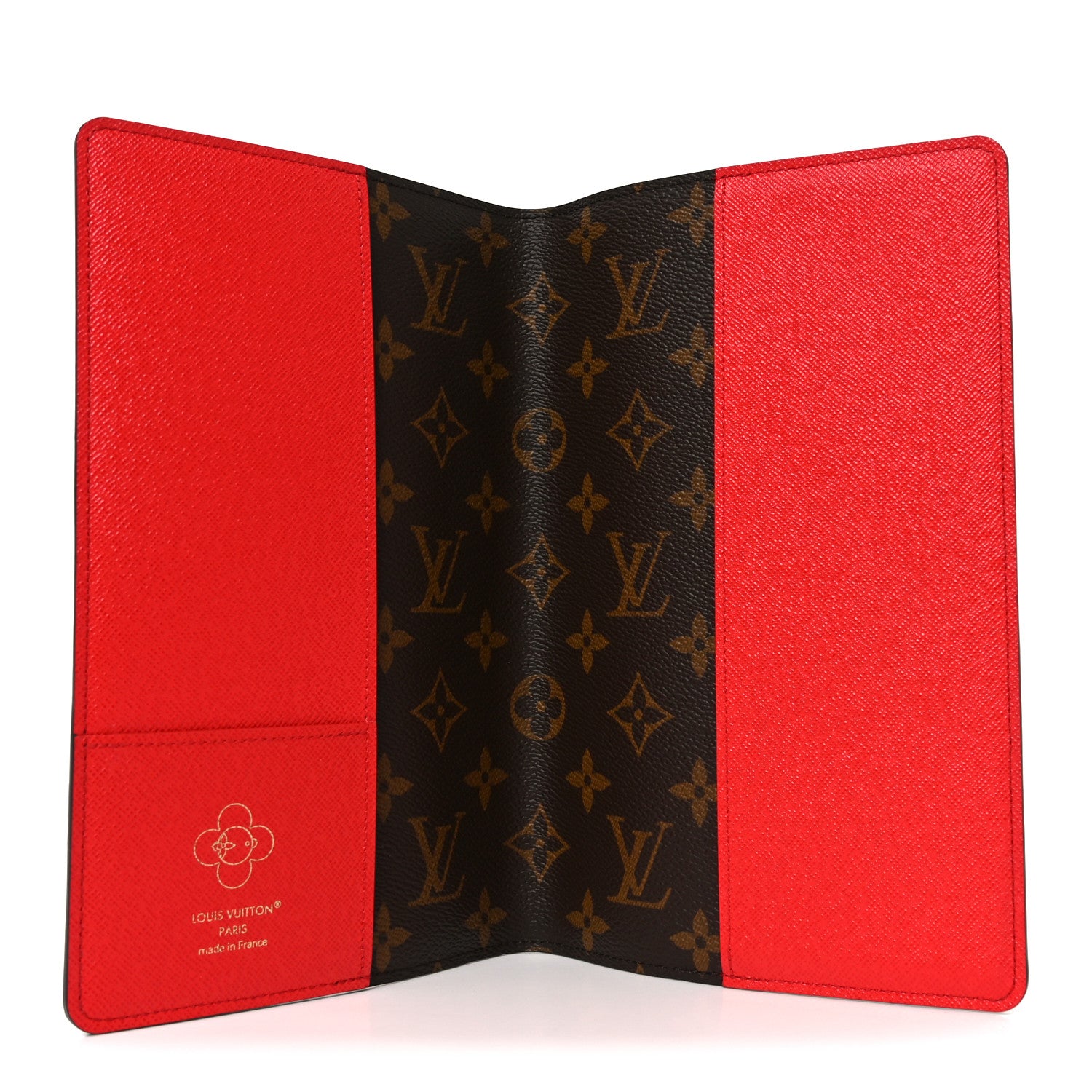 Louis Vuitton Monogram Emily Notebook Cover MM Coquelicot 5 of 6