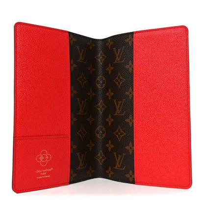 Louis Vuitton Monogram Emily Notebook Cover MM Coquelicot 5 of 6