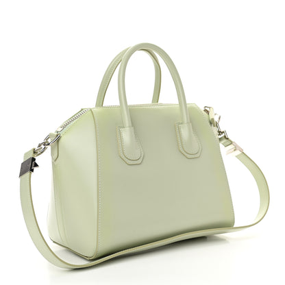 Givenchy Shiny Lord Calfskin Medium Antigona Aqua Green 3 of 11