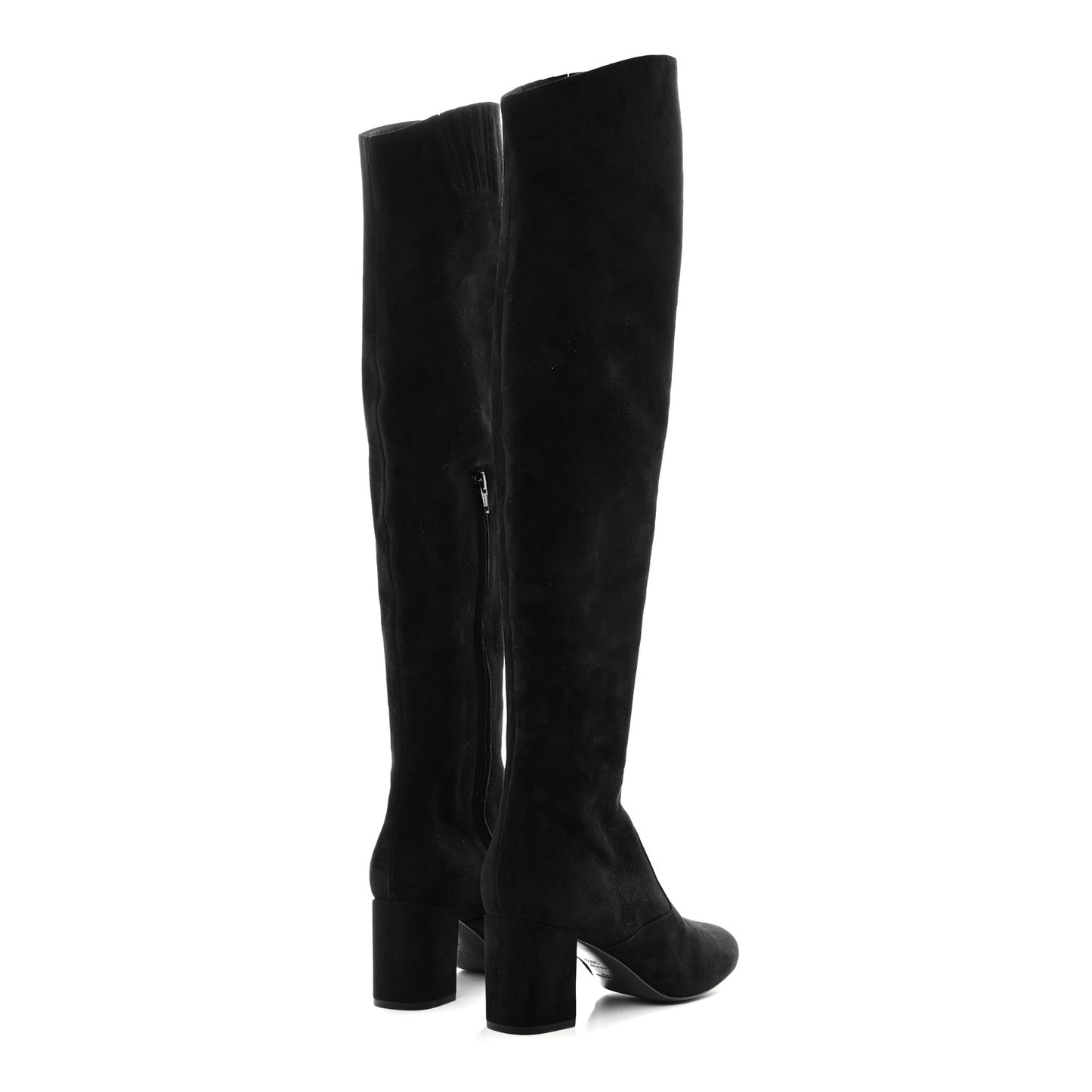 Suede Babies Over The Knee Boots 36.5 Black