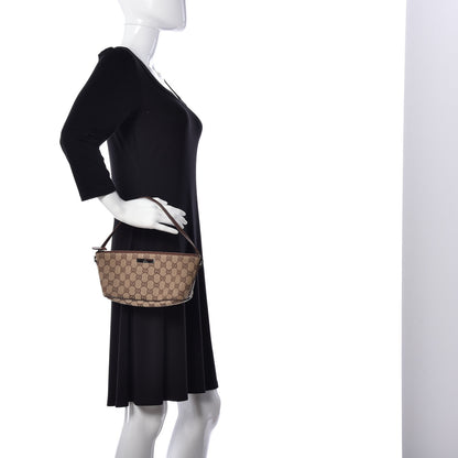 Gucci Monogram Boat Pochette Brown 2 of 19