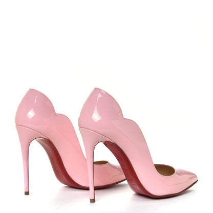 Christian Louboutin Patent Hot Chick 100 Pumps 37 Eglantine 5 of 12