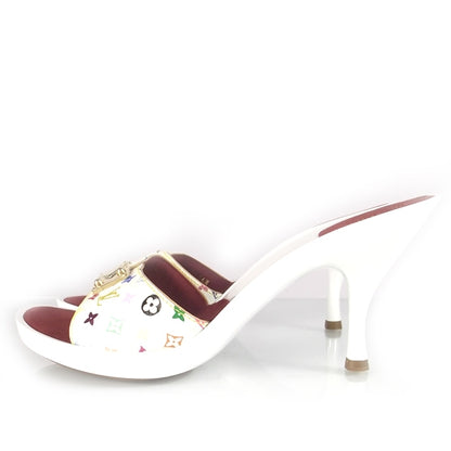 Louis Vuitton Monogram Multicolor Heels 38.5 2 of 7