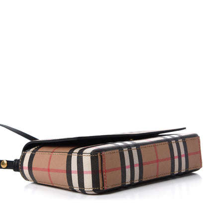 Burberry House Check Tartan Mix Hampshire Crossbody 4 of 9
