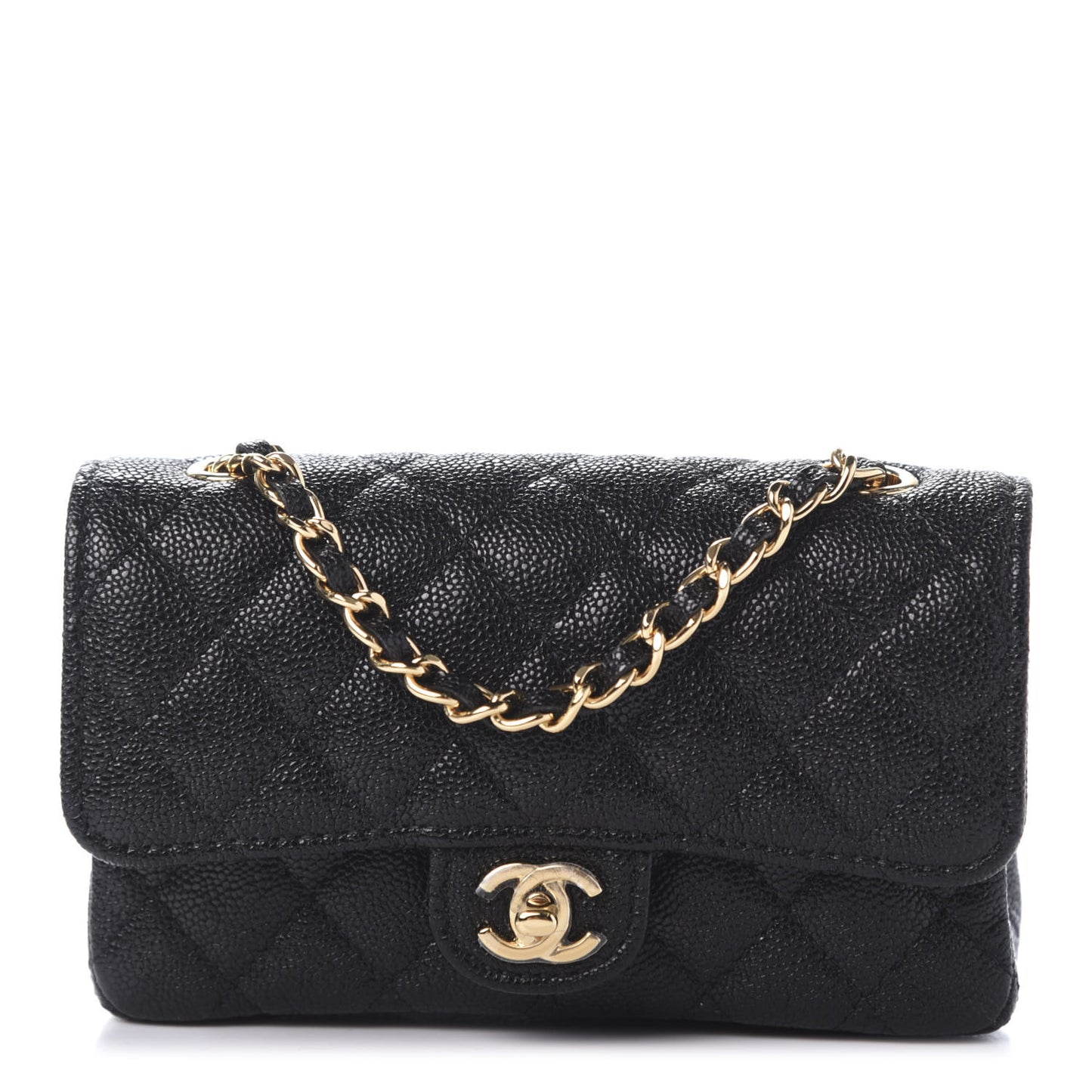 Lambskin Calfskin Tweed Success Story Set of 4 Minis Bags Black