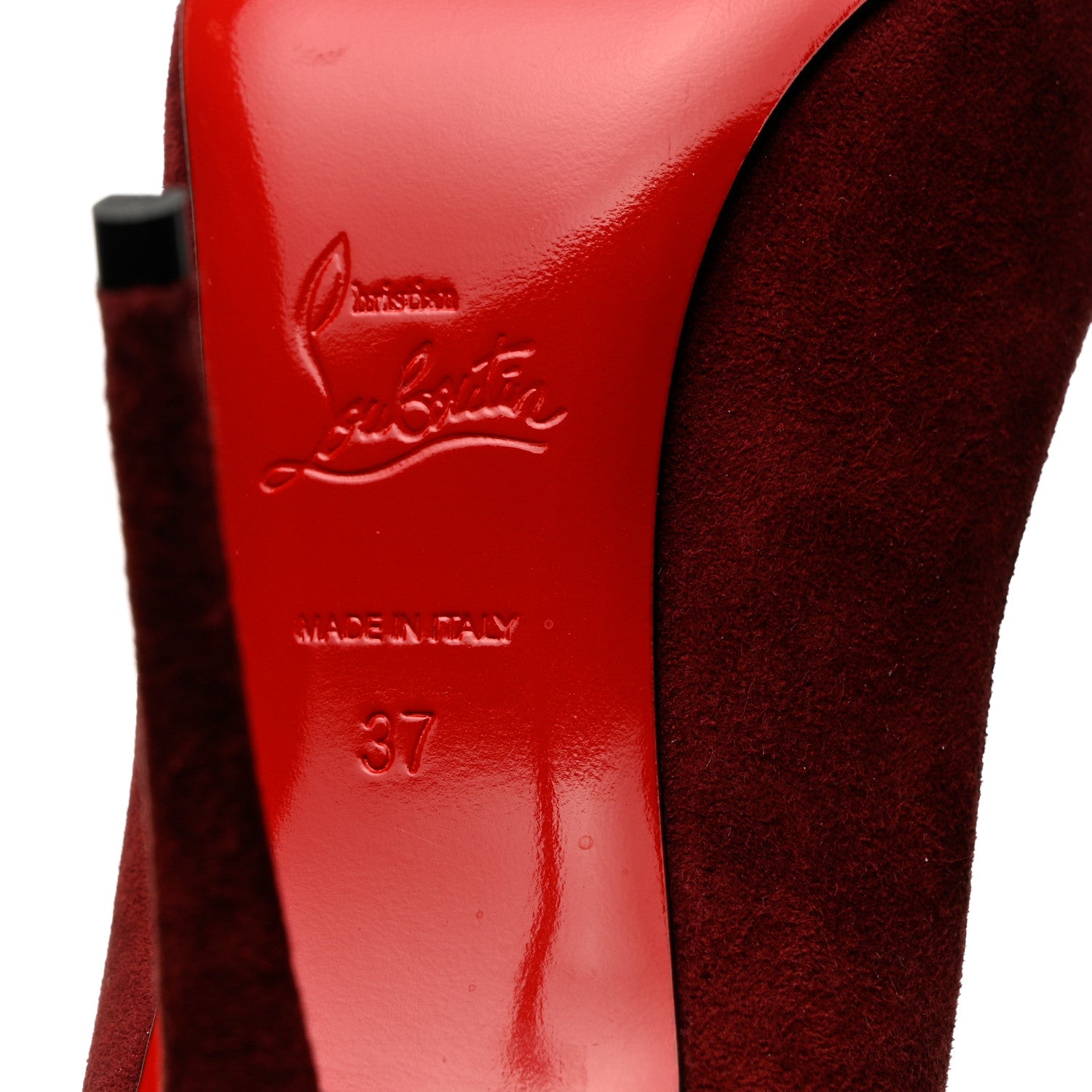 Christian Louboutin Suede So Kate 100 Pumps 37 Red 7 of 11
