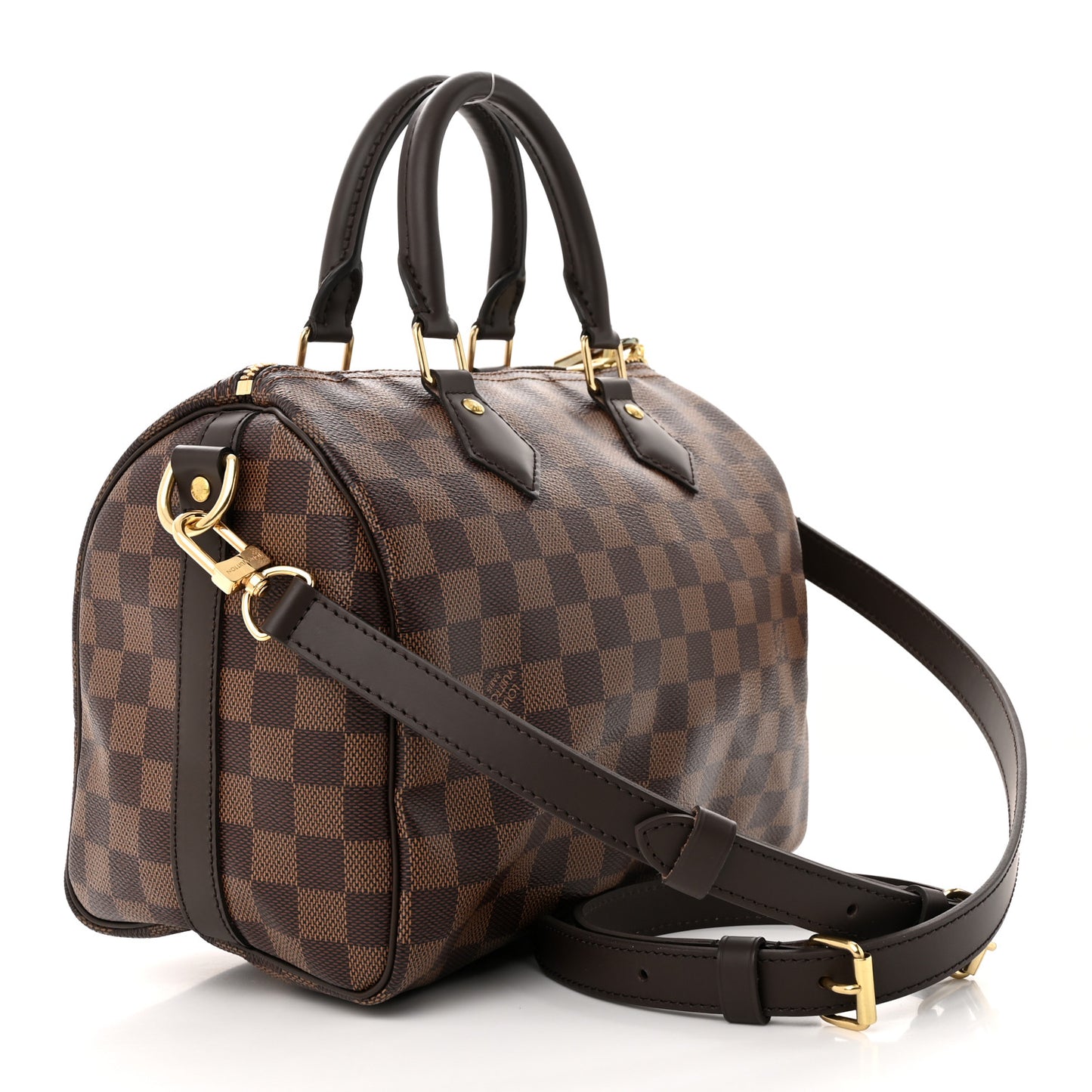 Damier Ebene Speedy Bandouliere 25