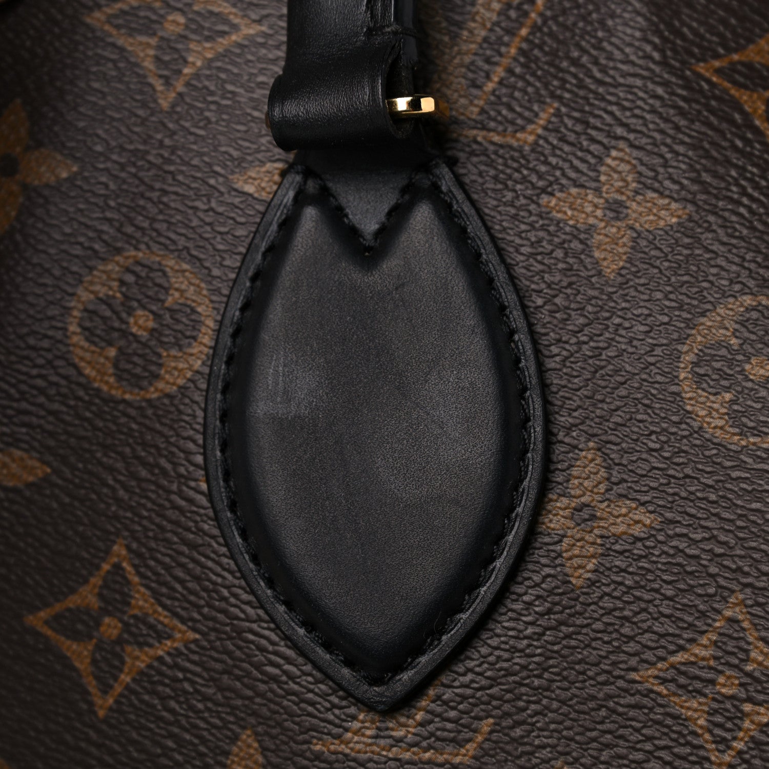 Louis Vuitton Monogram Flower Zipped Tote MM Black 14 of 14