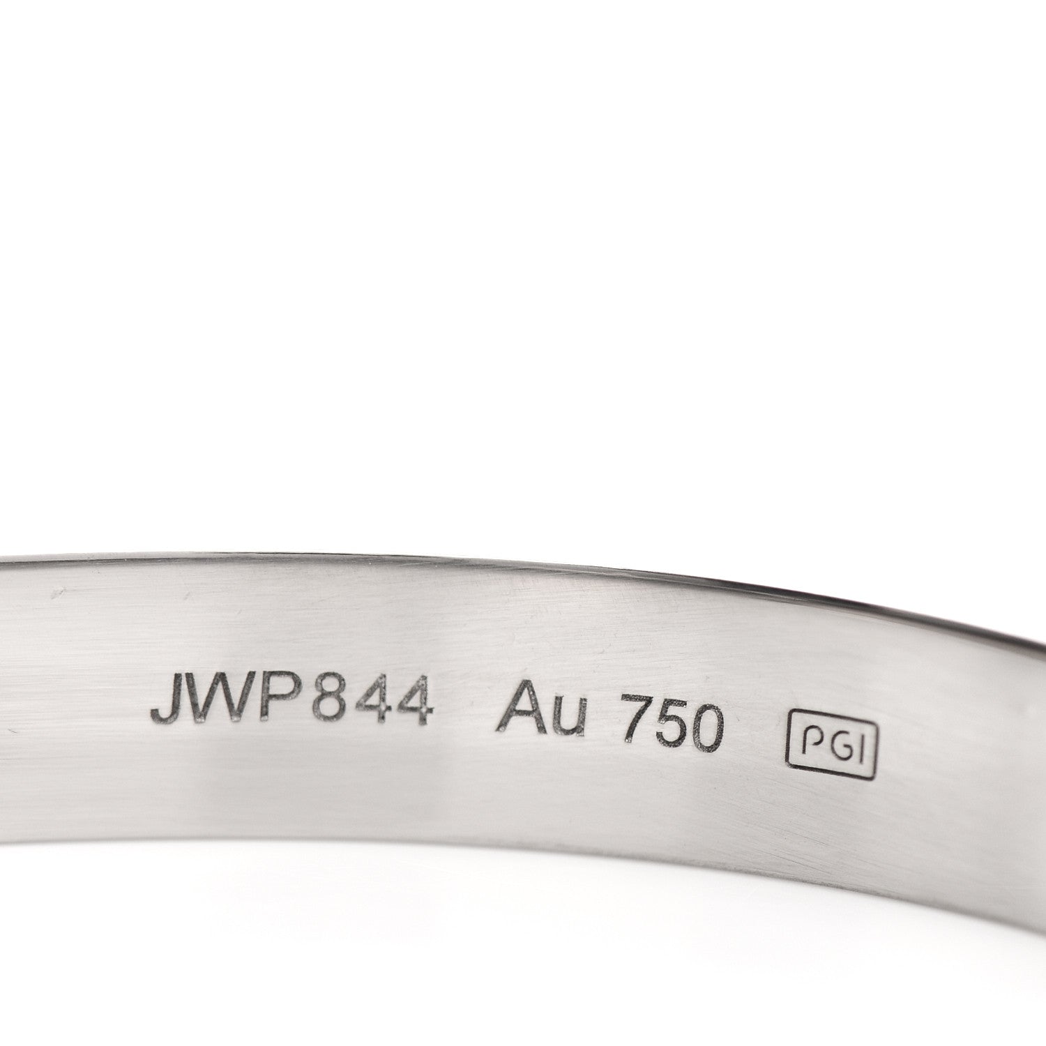 Cartier 18K White Gold LOVE Bracelet 16 5 of 6