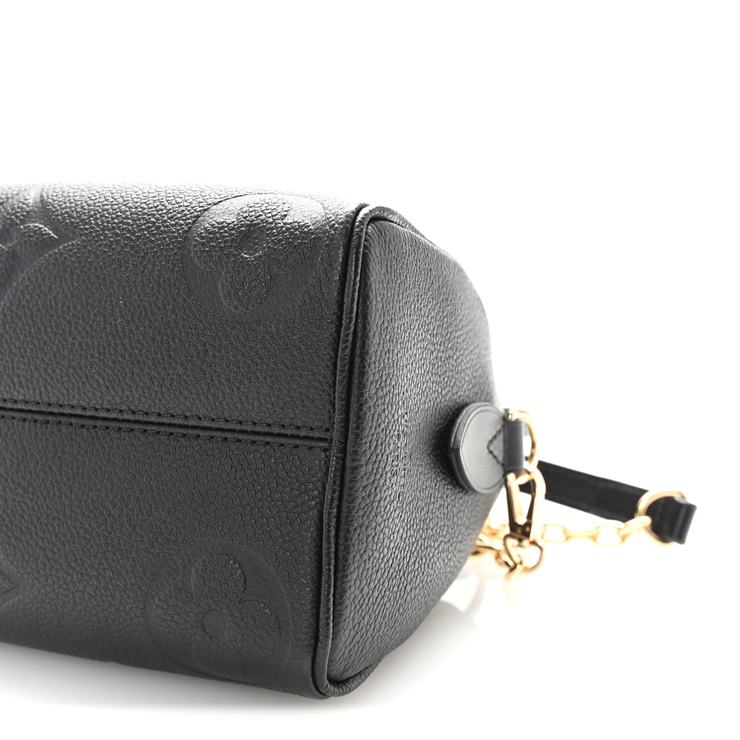 Louis Vuitton Empreinte Monogram Giant Speedy Bandouliere 20 Black 9 of 9