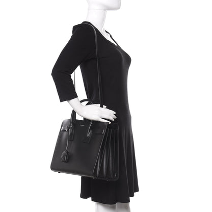 Saint Laurent Calfskin Small Sac De Jour Black 2 of 10