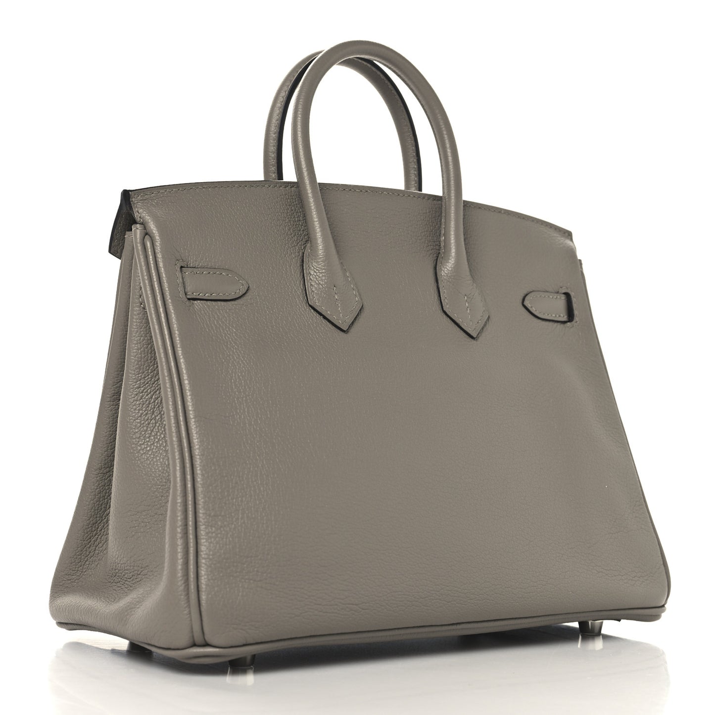 Taurillon Novillo Birkin 25 Gris Asphalte