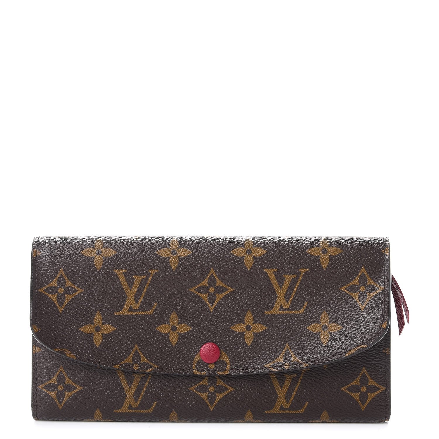 Louis Vuitton Monogram Emilie Wallet Fuchsia 1 of 9