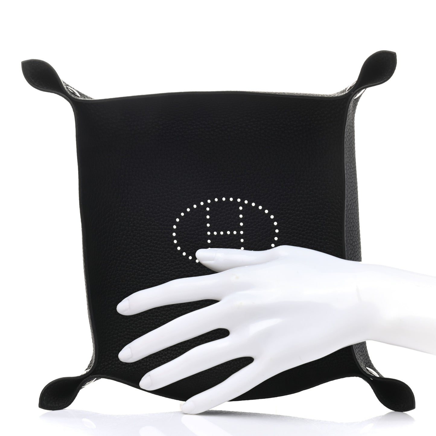 Taurillon Clemence Mises et Relances MM Change Tray Black