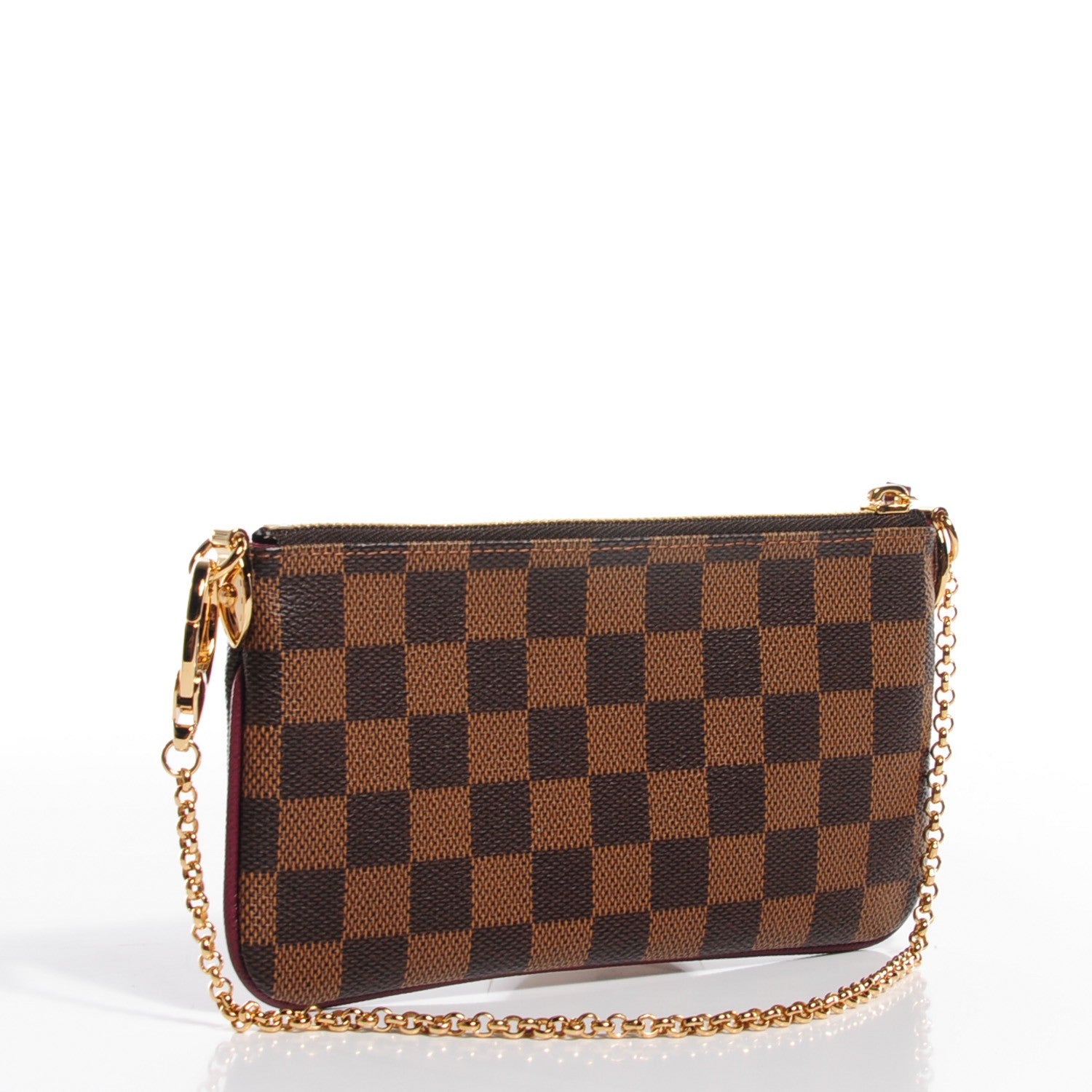 Louis Vuitton Damier Ebene Trunk Pochette Milla MM 3 of 7