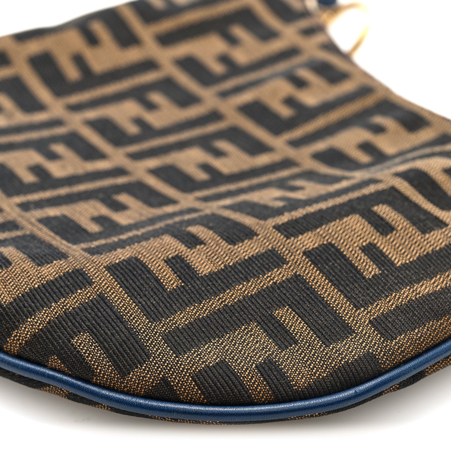 Fendi Zucca Small Oyster Tobacco Petrolio 1786325 – FASHIONPHILE