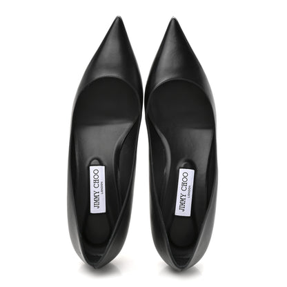 Jimmy Choo Calfskin Amelia 35 Pumps 41 Black 2 of 9
