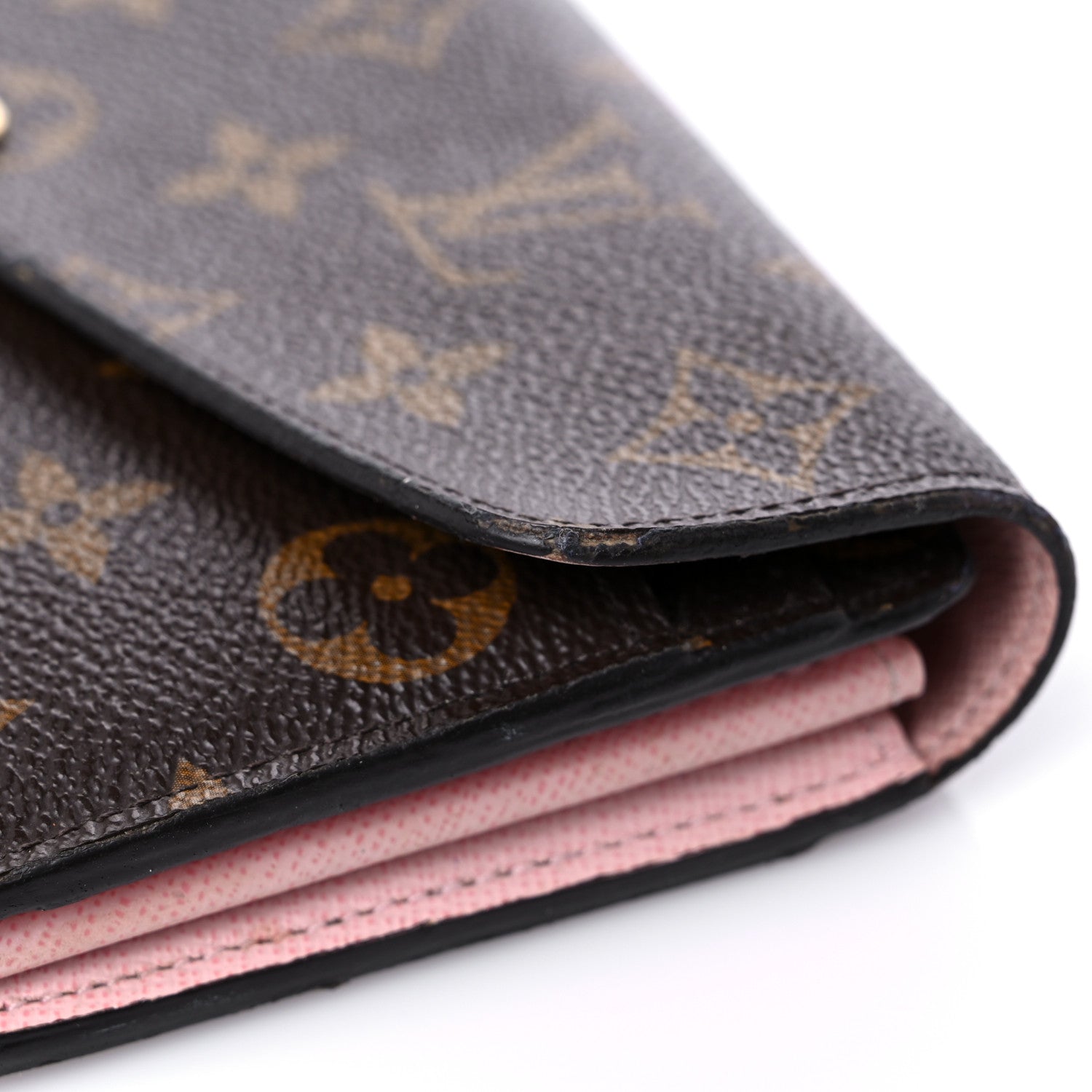 Louis Vuitton Monogram Sarah Wallet NM Rose Ballerine 21 of 22
